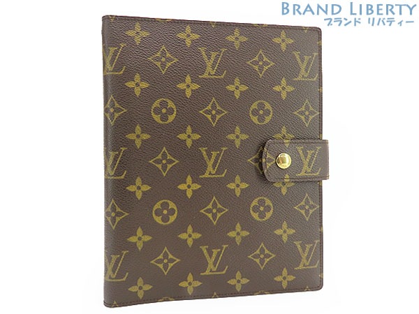 新品同様ルイヴィトンモノグラムアジェンダGM手帳カバーシステム手帳R20106