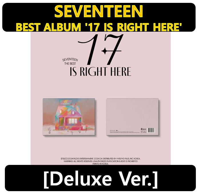 【SEVENTEEN】[Deluxe Ver.] - BEST ALBUM 17 IS RIGHT HERE