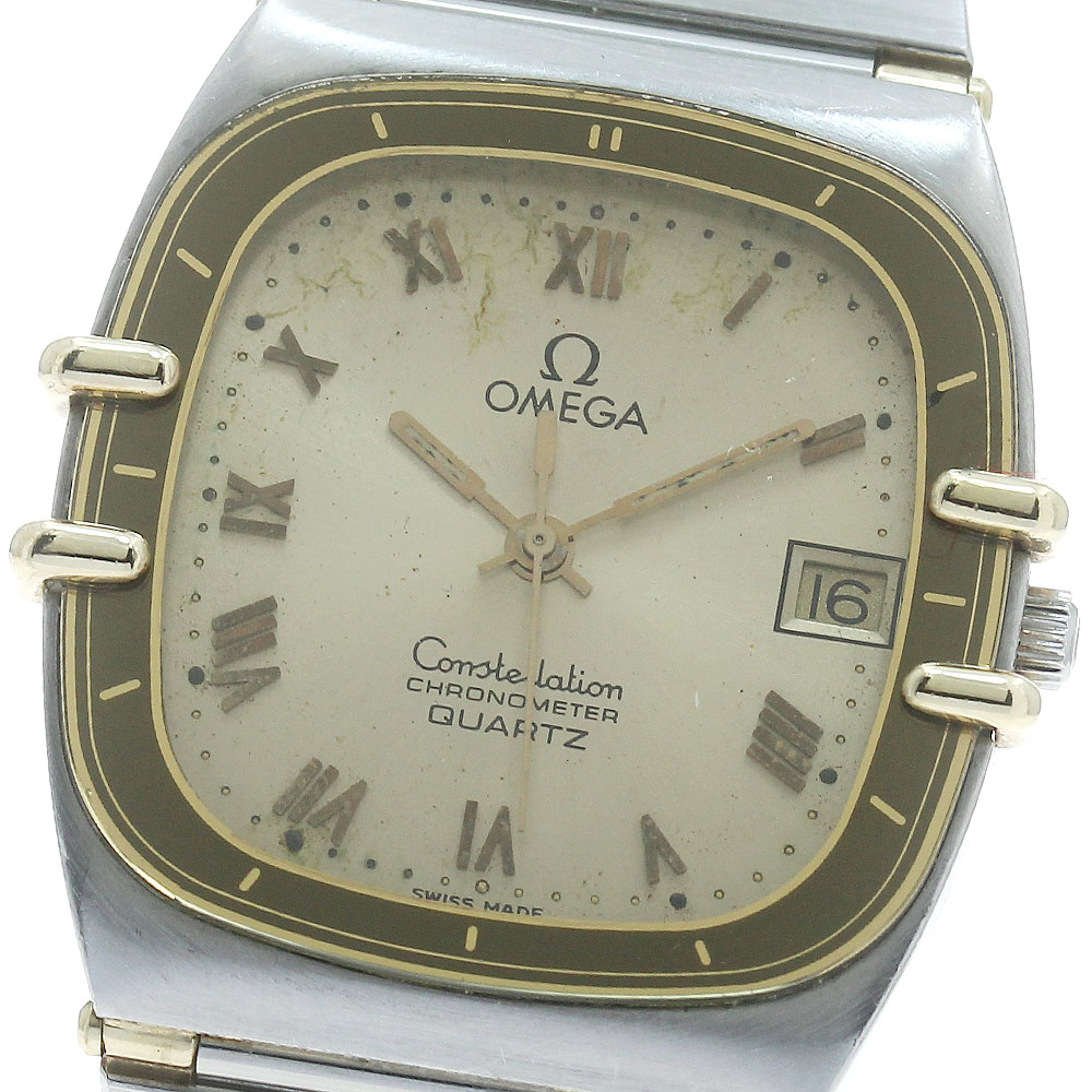 オメガ OMEGA コンステレーション ハーフバー クォーツ レディース _880701【中古】
