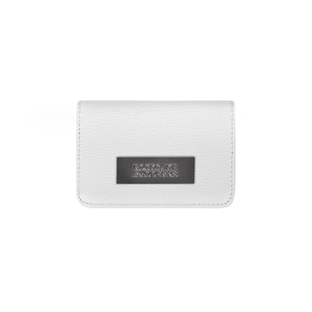 ROCKCAKE Nickel Card Wallet White RC24AC00800
