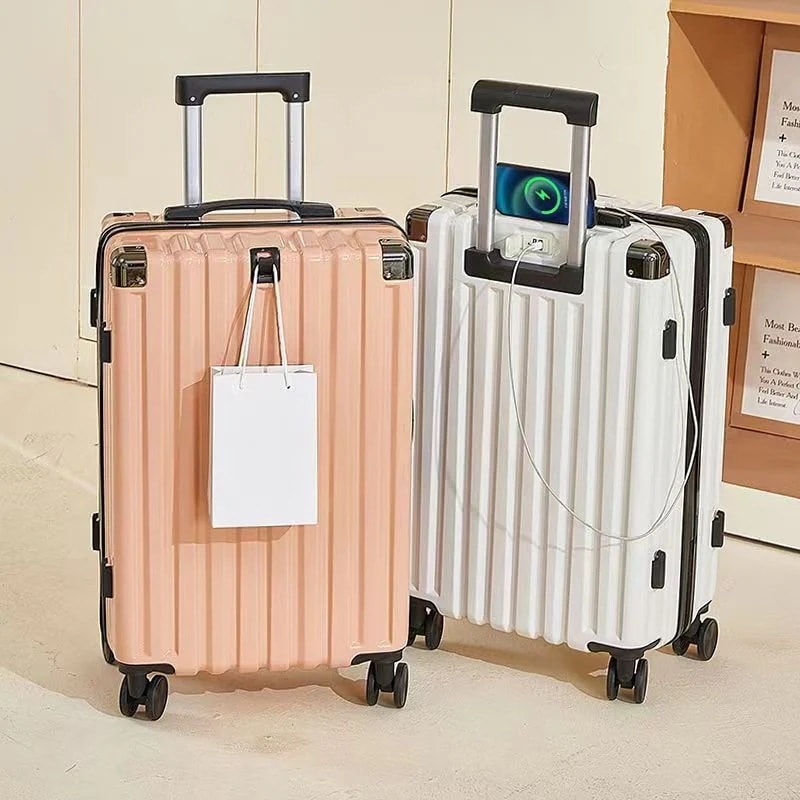 キャリーケース スーツケース 機内持ち込み キャリーケース 多機能カップホルダー付き USB充電可能 軽量 ins人気 TSAロック 短途旅行