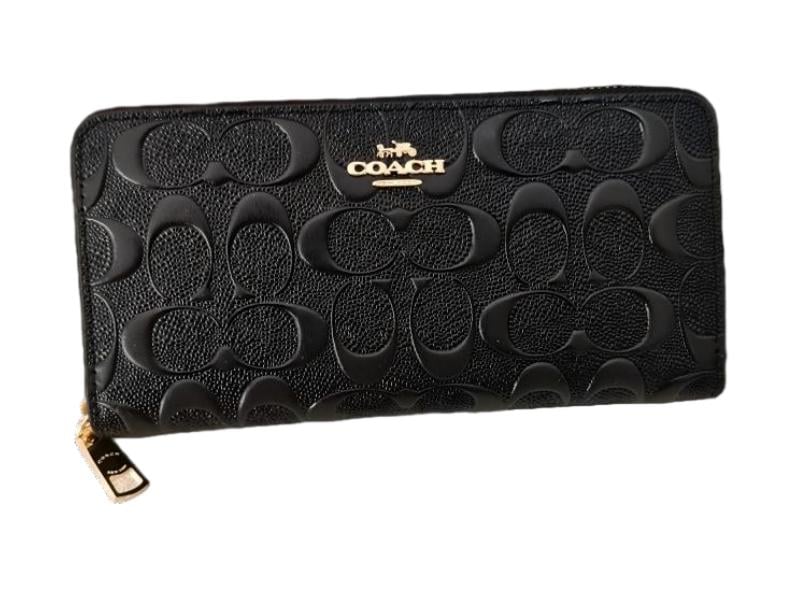 COACH 長財布 コーチ 財布 シグネチャー アコーディオン ロングジップウォレット メンズ 財布 レディース 財布 アウトレット プレゼント F53834