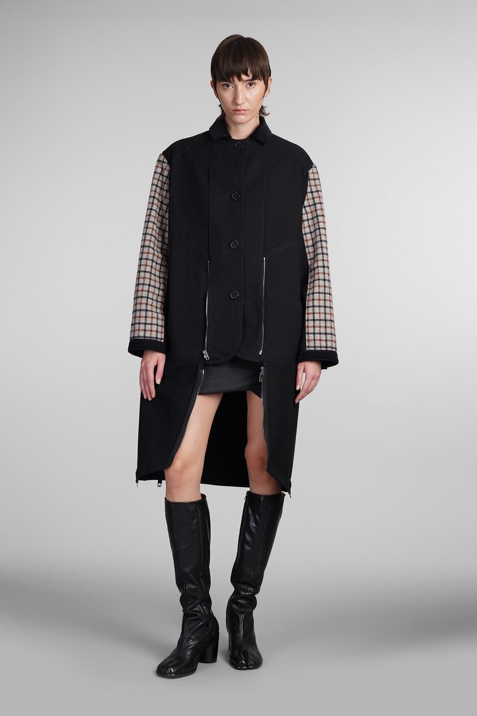satur Lawton Velour Collar Jacket 最終値下げ W) Lawton Velour Collar Jacket - Black | ファッション通販