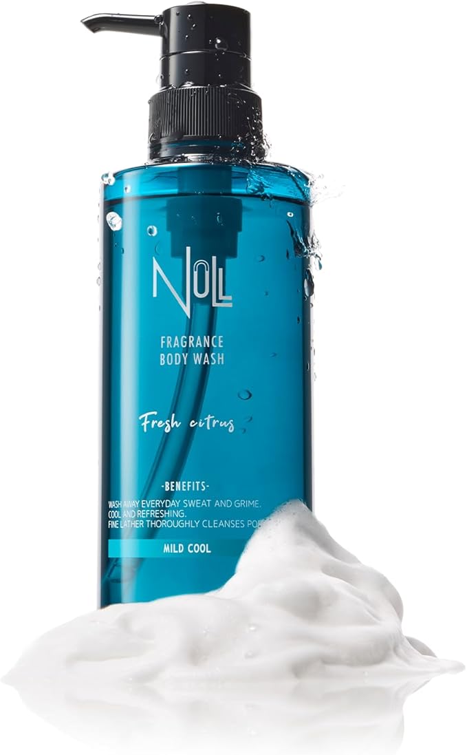 NULL ボディーソープ メンズ マイルドクール ひんやり 400mL 男性のニオイ