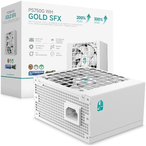 GamerStorm R-PS750G-FE0W-JGJP ホワイト 電源ユニット メーカー直送