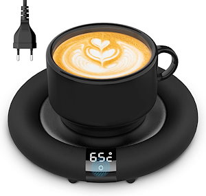 チョコレート ミルク コーヒー カップ ウォーマー すべてのタイプのカップに対応LED ディスプレイと指紋センサーを備えた 3 段階の温度レベル