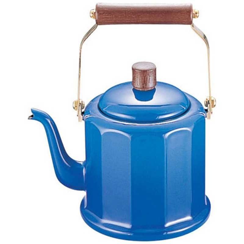 野田琺瑯　IH対応 ホーロー ロイヤルクラシックケットル2L RCL-50K ブルー　EKT1902