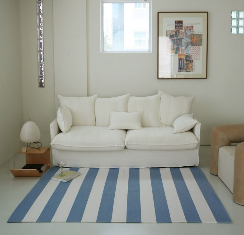 THE FRIGG ボネール ストライプ ラグ