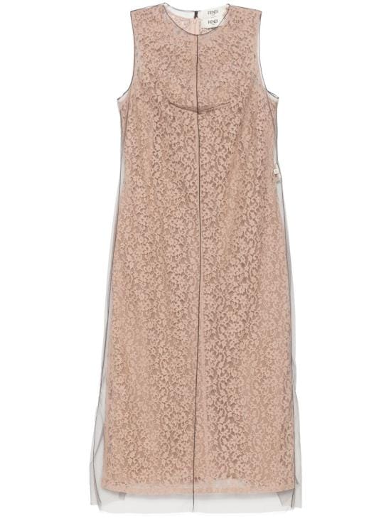 FENDI Women Short Skirts FDD298 AUP7F1T47 Powder