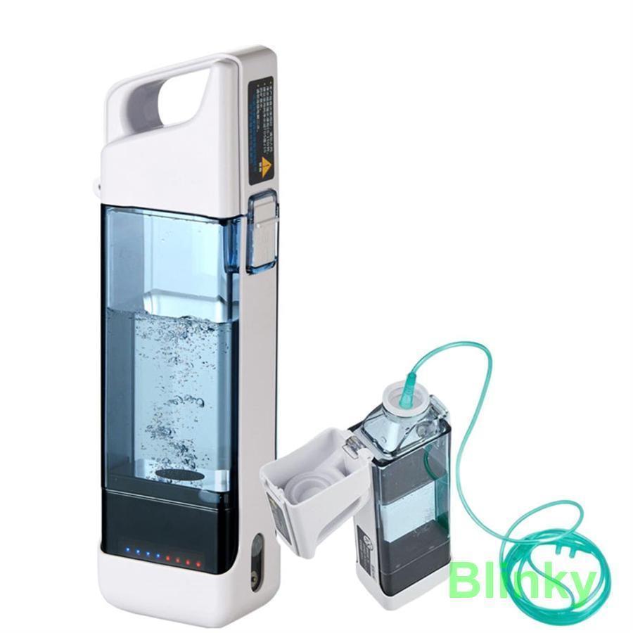 吸入器付き水素水生成器ポータブル水素リッチウォーターカップイオン水生成器1500~3000PPB/ 300ml/ 12オンスアルカリ水質改善用 (300ml)