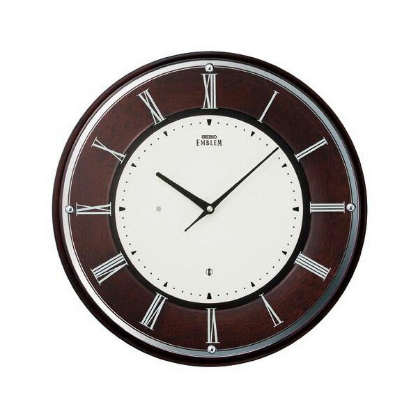 [SEIKO EMBLEM] セイコーエンブレム 掛時計 HS540B セイコー クロック インテリア 電波クロック 薄型 28,600円
