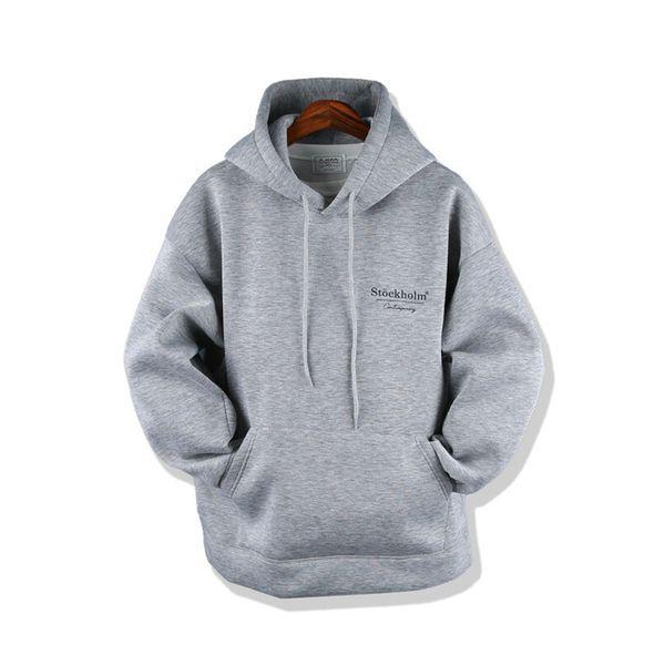 メンズストックネオプレン長袖パーカーTシャツ RB TSA Q004 グレー_P409092172