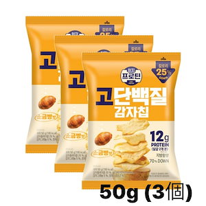 イージープロテイン 高タンパクポテトチップスピリ辛チーズ味 50g (3個)