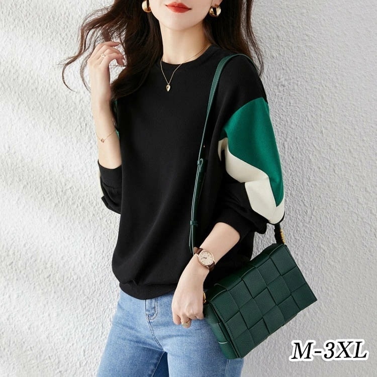 【2025新作】ニットトップス レディース 長袖 ニットセーター 無地 プルオーバー シンプルニット 秋冬 きれいめ