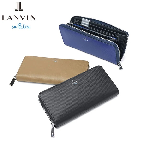 長財布 メンズ 財布 ラウンドファスナー 大容量 本革 革 牛革 小銭入れ カード おしゃれ シンプル 大人 上品 ブランド レザー型押し ロングウォレット ワグラムII 504616