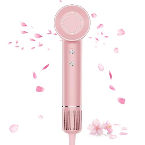 色：桜色 Nobelbird ドライヤー 大風量 速乾 【3色ライト 選べる8モード】スピーディー