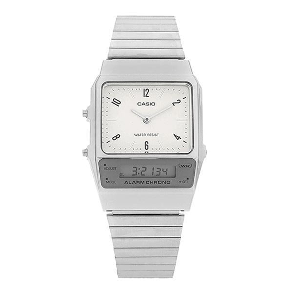 [] 男女兼用スクエア ヴィンテージ レトロ メタル 腕時計(R1)(AQ 800E 7A2DF) 12,184円