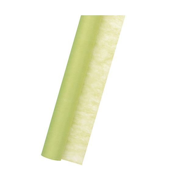 （まとめ） ササガワ 不織布 Jロール700mm×20m 黄緑 49-9011 1本 (×5セット)