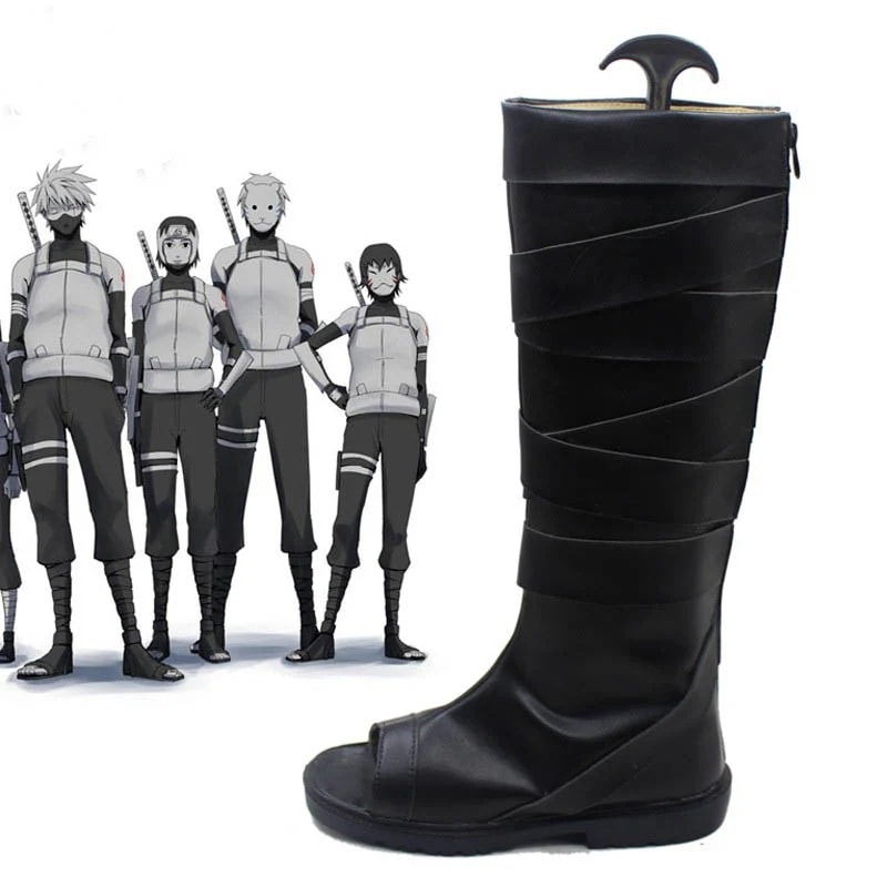 2025新作 期間限定値!下!げ ナルト暗部コスプレカカシcosシューズ