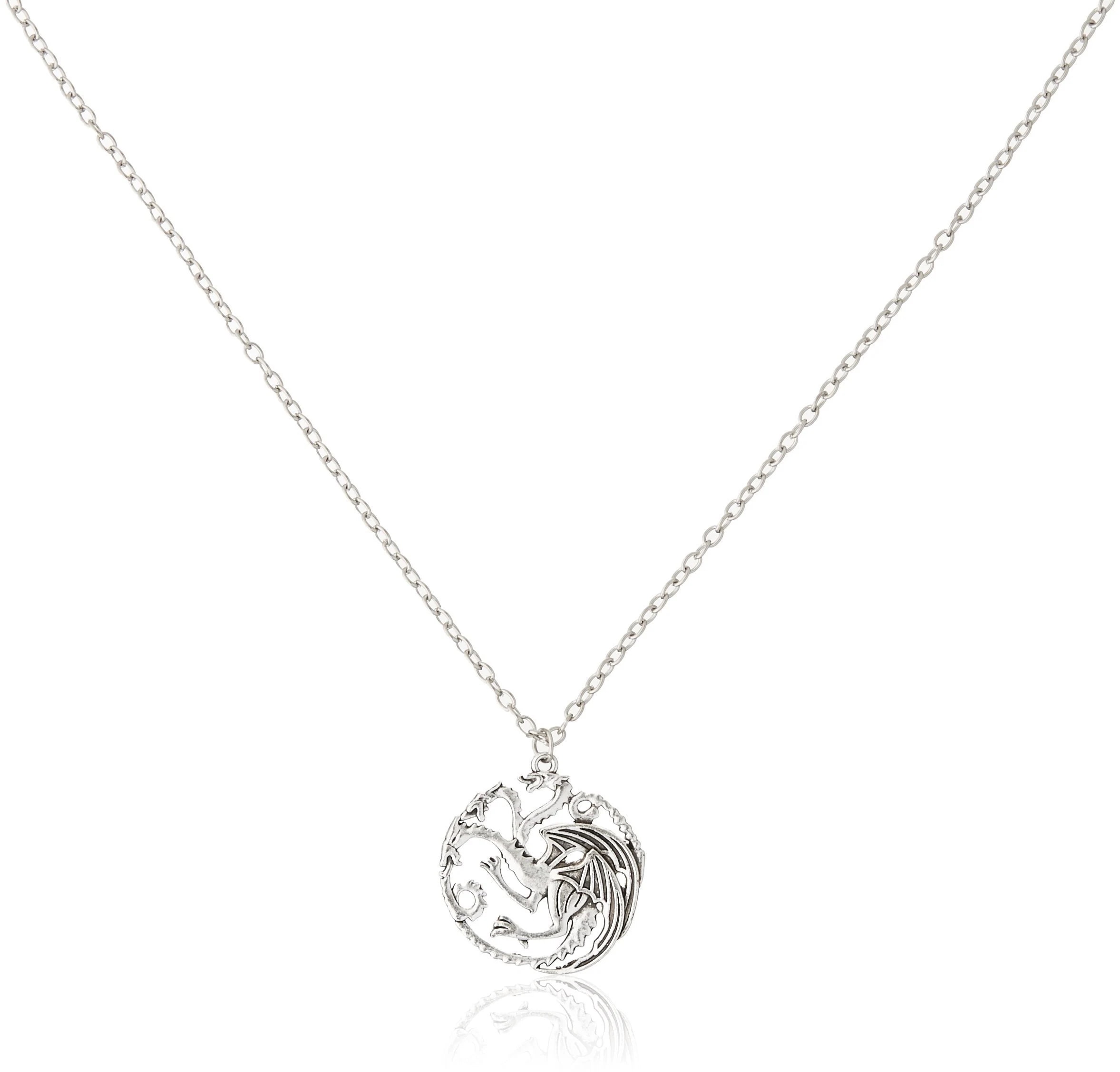 Ali Game of Thrones Inspired Targaryen Silver Colo 5,284円