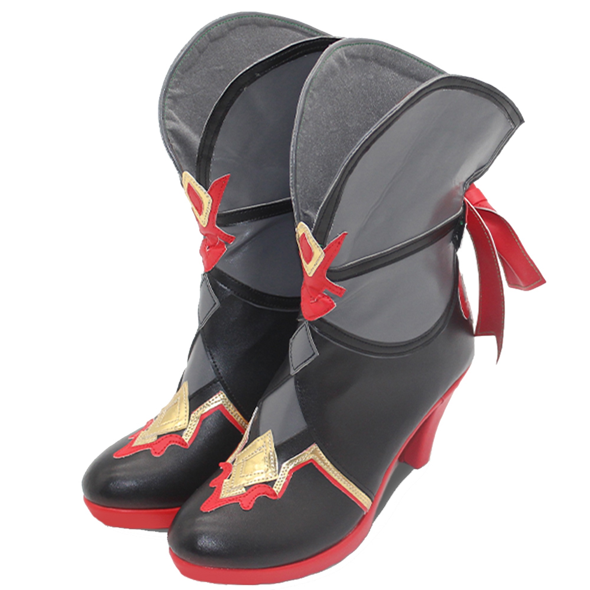 テレサ・アポカリプス 月下の誓い・真紅の愛 崩壊3rd 崩壊学園 コスプレ 靴 ブーツ コスプレ靴 コスプレブーツ カスタマイズ可能 0910048