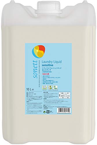 サイズ：10L sonett ソネット 洗濯用洗剤 ウォッシュリキッド センシティブ 液体洗剤 無香
