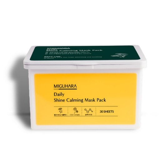 シャインカーミングデイリーシート マスクパック30枚 (弾力/保湿/栄養供給/肌活力)