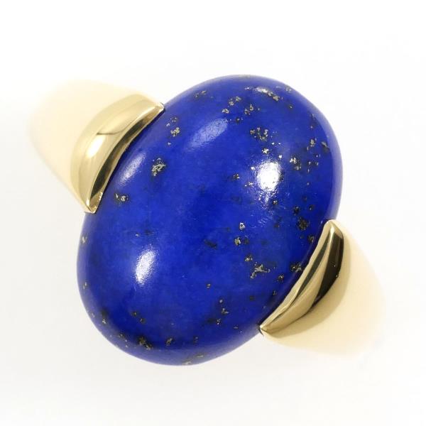 K18 18金 YG イエローゴールド リング 指輪 10.5号 ラピスラズリ ジュエリー 中古 47,904円