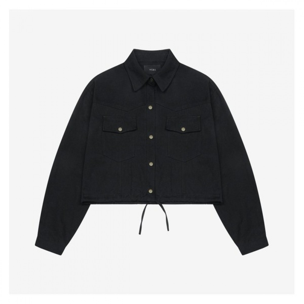 （ヴィッキー）コットンツーポケットショートジャケット（TKJAB2107）
