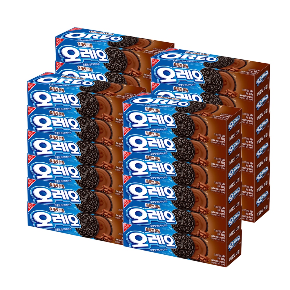 チョコレート サンドイッチ クッキー チョコレートクリーム, 100g, 24個