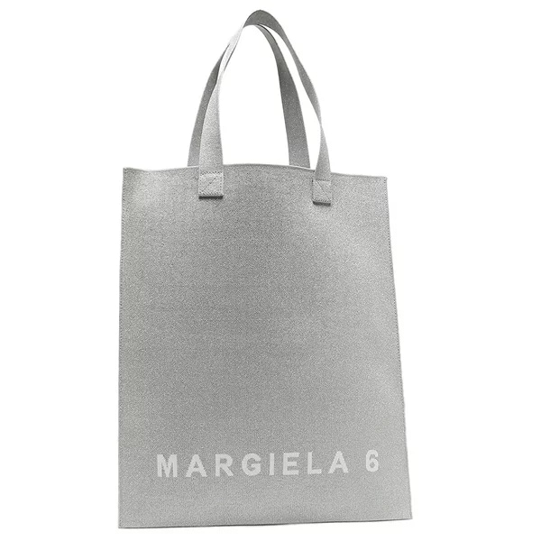 メゾンマルジェラ トートバッグ ミラノトート シルバー レディース MM6 Maison Margiela SB5WC0006 P5230 T9002