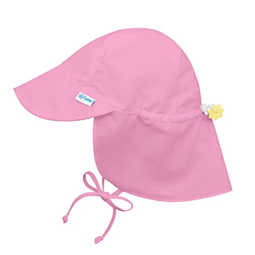フラップサンハット つば広 日よけ帽子 UVカット あごひも付 最適な材料 INFANT: 最新号掲載アイテム キッズ ベビー 帽子