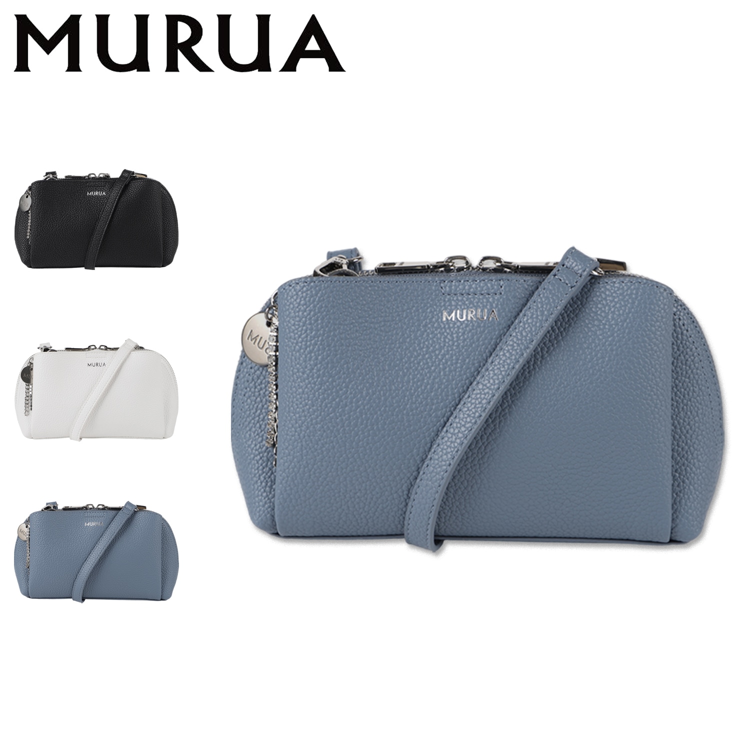 財布 ショルダーウォレット スマホショルダー 小銭入れ ストラップ レディース 斜め掛け チャーム MR-B1224