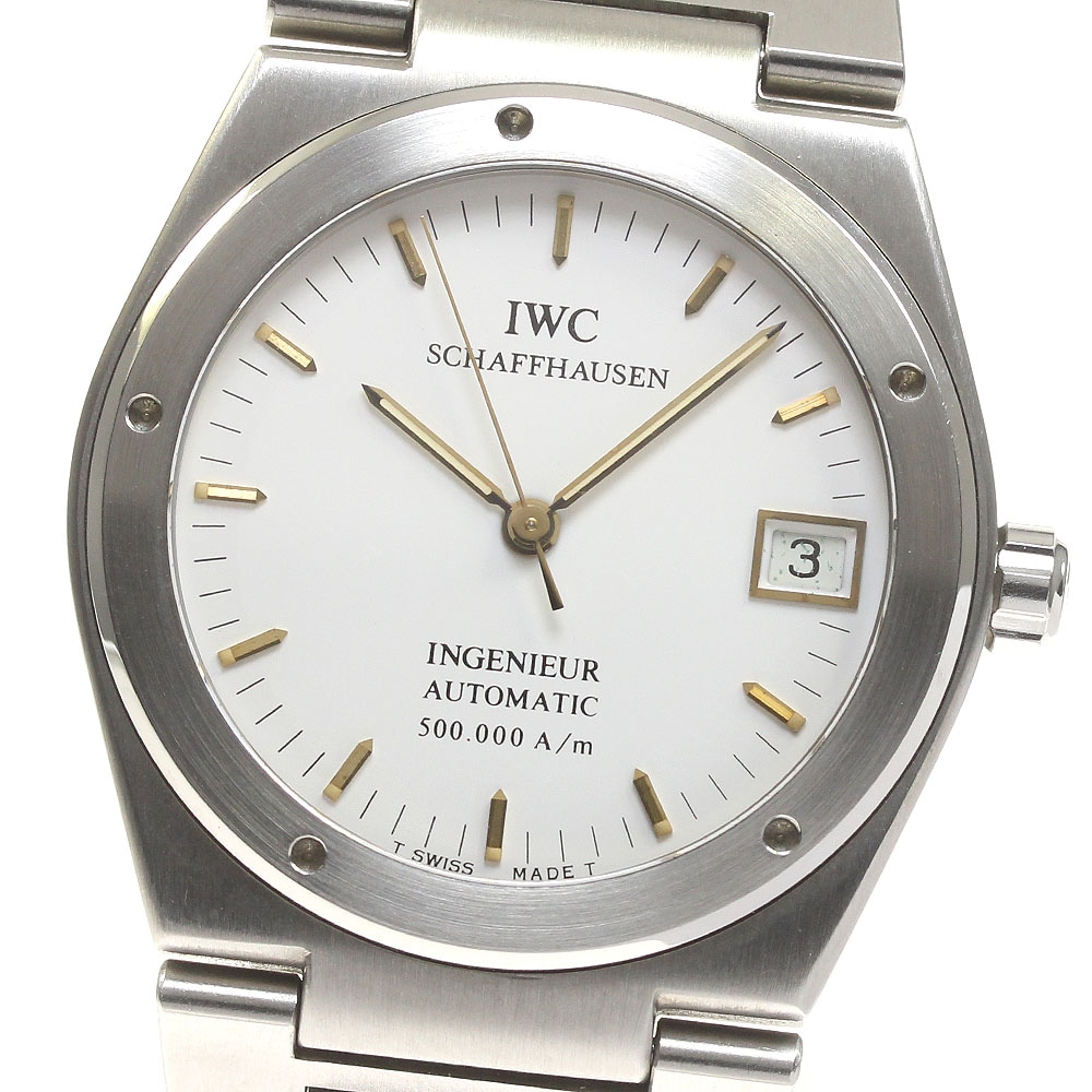 IWC SCHAFFHAUSEN IW350801 インジュニアSL デイト 自動巻き メンズ _825267【中古】