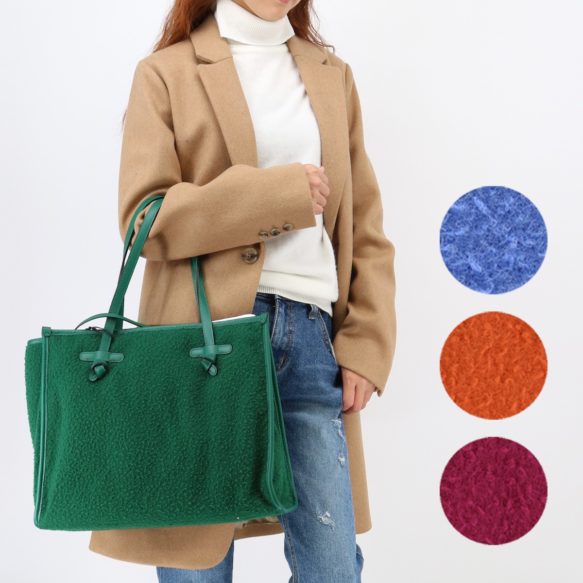 BS8990 CSNT MARCELLA M トートバッグ ポーチ付き
