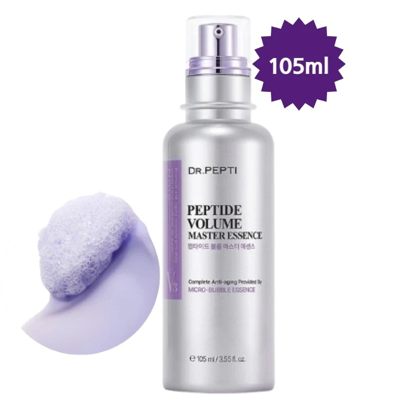 【ヒョクs pick/New】ペプチドボリュームマスターエッセンス 105ml/酸素パープルバブルエッセンス/弾力/シワ/リフティング/韓国コスメ