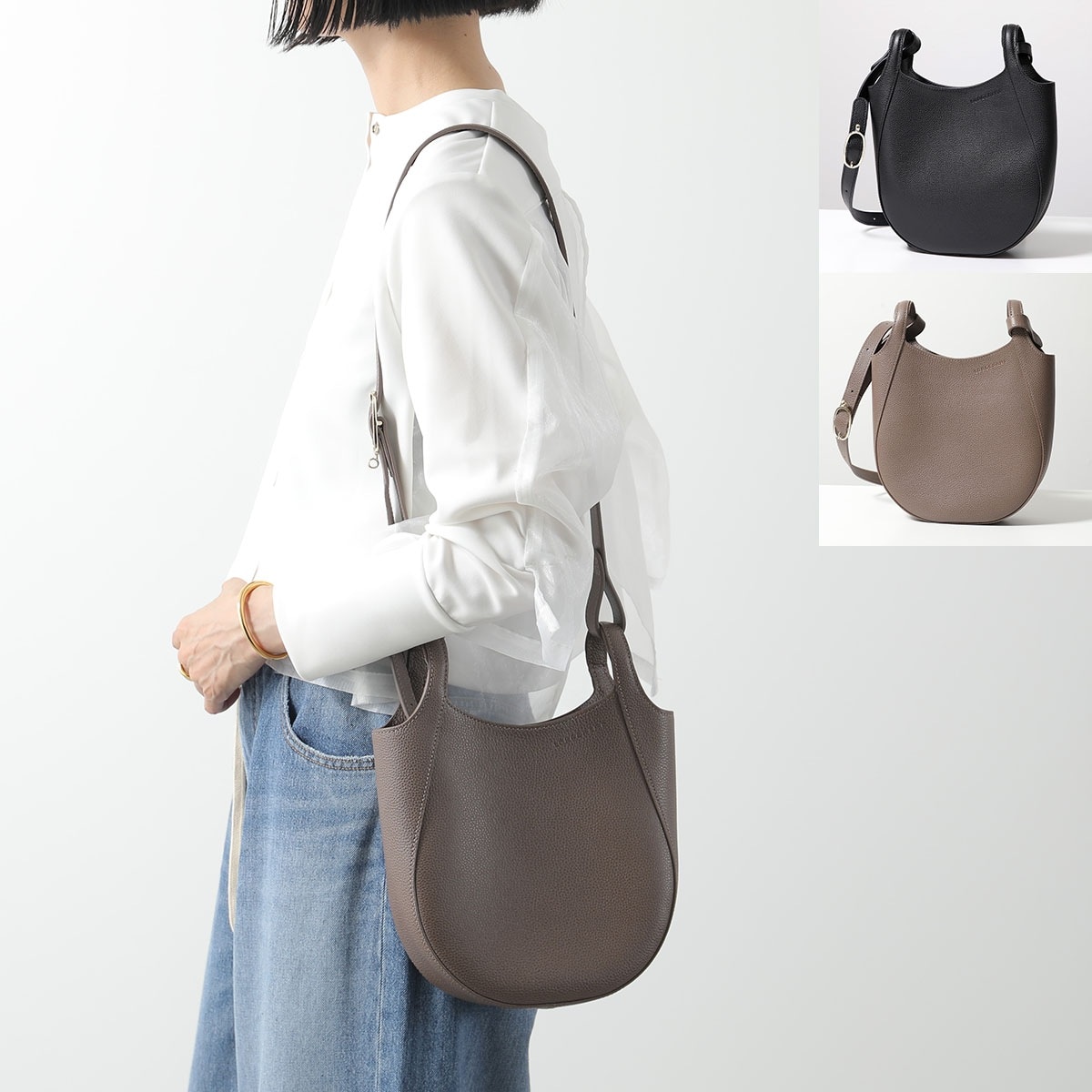 Longchamp ロンシャン ショルダーバッグ Le Foulonne S ル フローネ S 10329 021 レディース クロスボディ レザー ロゴ ポシェット 鞄 カラー2色 112,537円