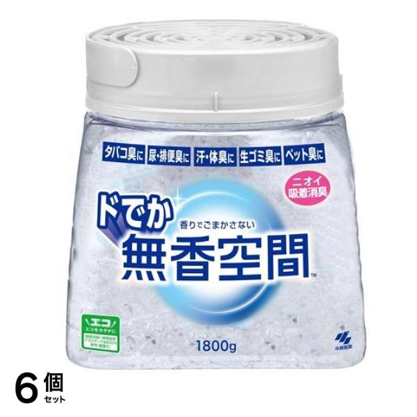 ドでか 無香料 1800g (本体) 6個セット