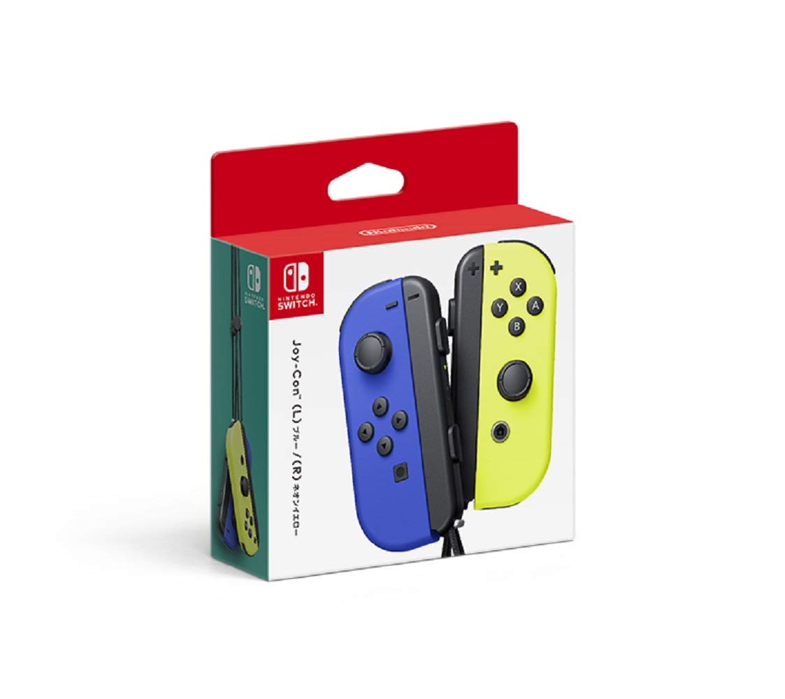 【任天堂純正品】Joy-Con(L) ブルー/(R) ネオンイエ ロー