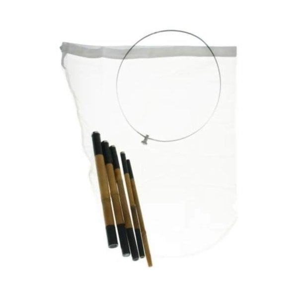 志賀昆虫 竹製ポケット式新型捕虫網 (5本継漆仕上 36cm本絹上等網付 155cm) 志賀昆蟲普及社 シガコン 虫取り網 虫取りあみ プロ 昆虫 採集 採取 自由研究 網 11,781円