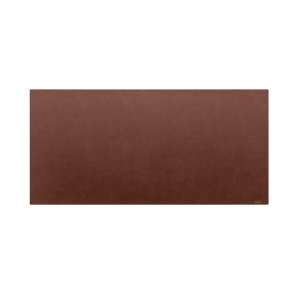 （まとめ） ミワックスザ・デスクマット 620×300mm ダークブラウン MX-6230-DBR 1枚 (×3セット)