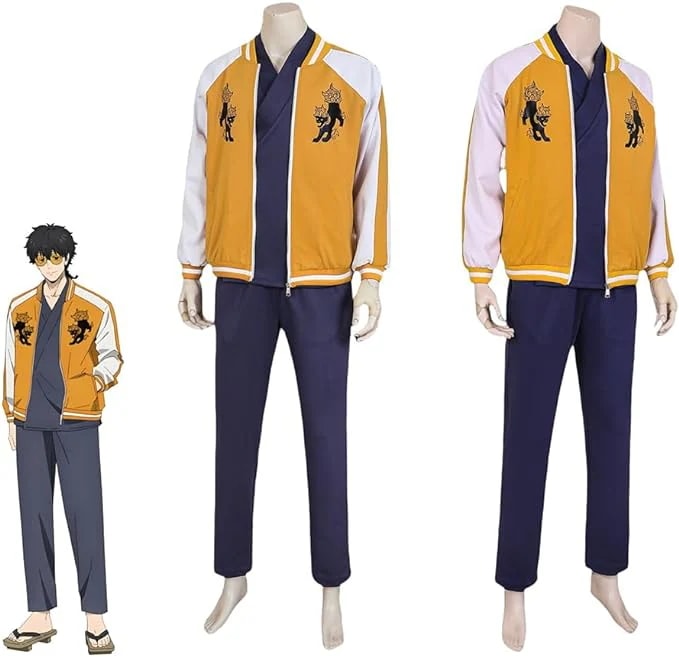 新作入荷十亀条 コスプレ衣装 ウィンドブレイカー 獅子頭連副頭取 全セット 浴衣付き 制服日常服