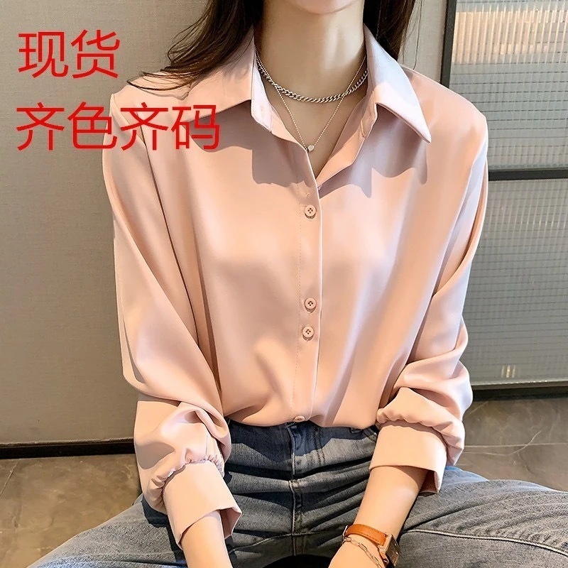 シフォンシャツ レディース 前期24 おしゃれ デザイン トップス ゆったり レイヤード 白シャツ ベースシャツ