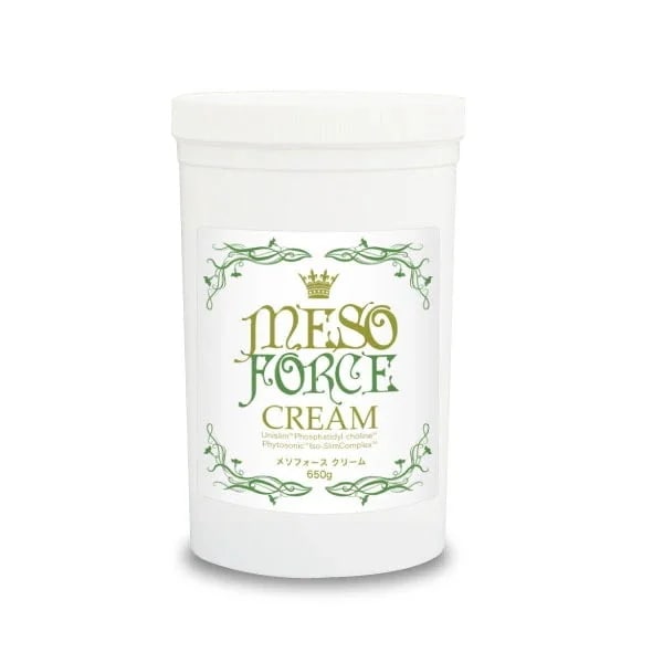 [国内正規品] メソフォースクリーム 650g 植物引き締めメソッド メソセラピー ホスファチジルコリン 国際特許 成分 ユニスリム フィットソニック アンチセルライト