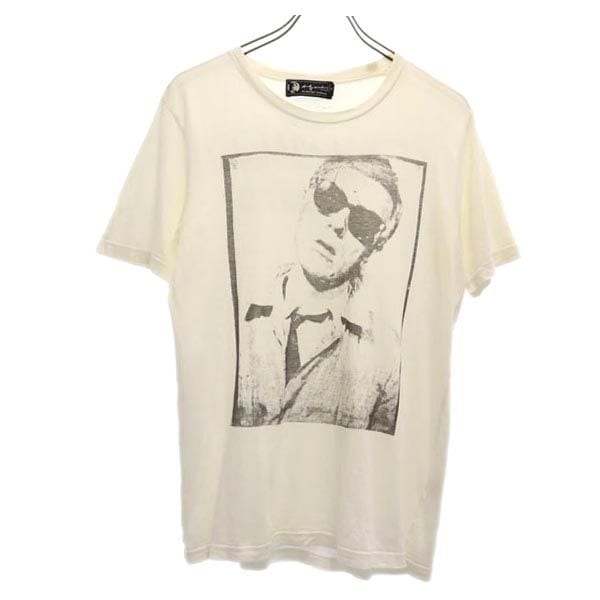 両面プリント 半袖 Tシャツ M 白 Andy Warhol メンズ