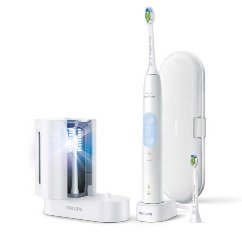 ソニッケア　ソニッケアー プロテクトクリーンプラス 紫外線除菌器付 フィリップス ホワイト　HX6839/54