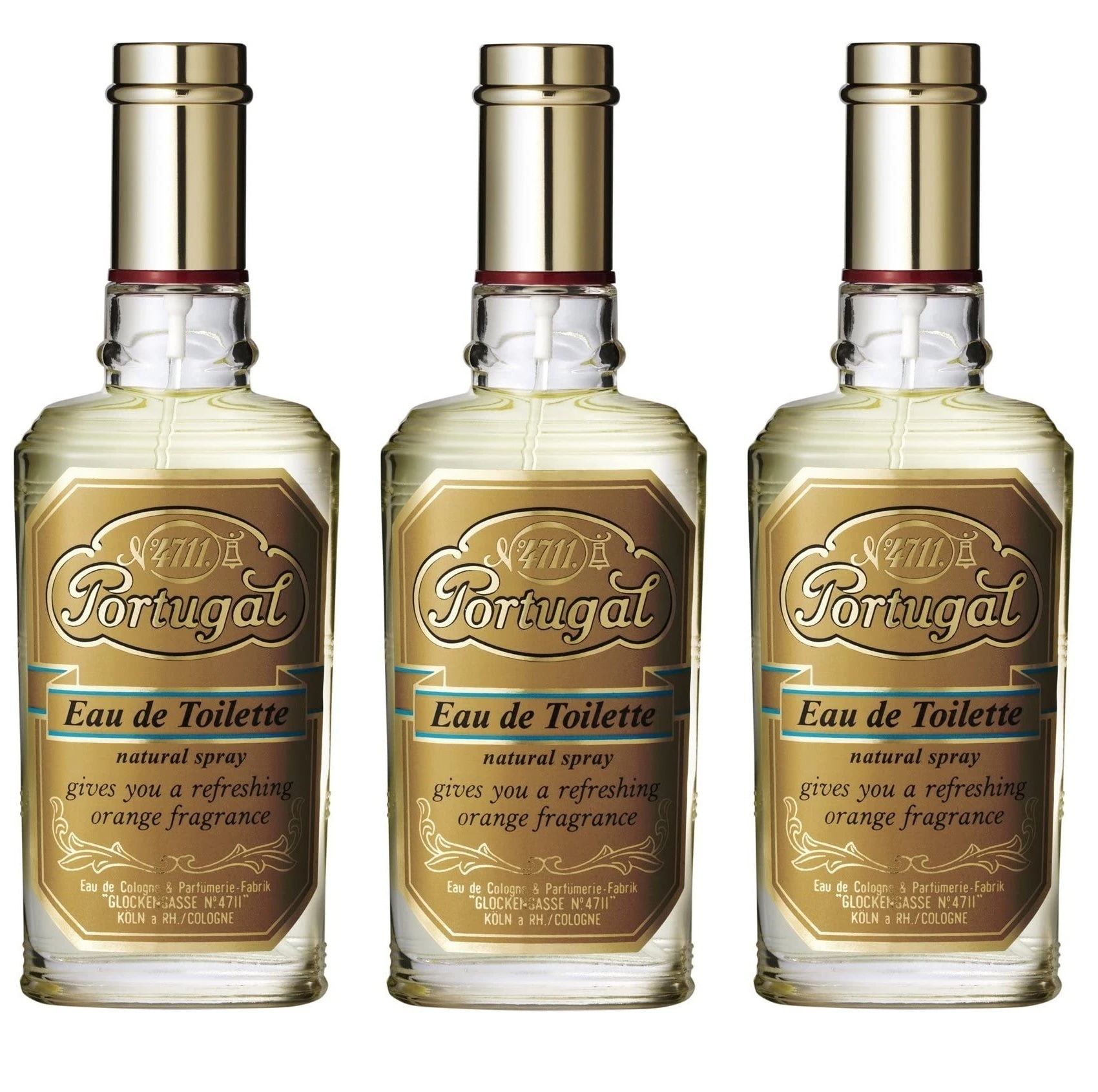 3本セット 4711 ポーチュガル オードトワレ ナチュラルスプレー 80ml 【香水】