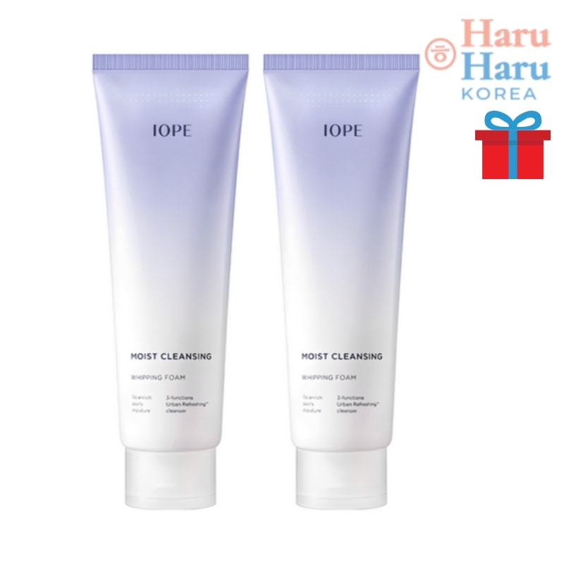 【洗顔フォーム おすすめ】モイスト クレンジング ホイップフォーム 180ml × 2本 /韓国コスメ/クレンジングフォーム 大容量/毛穴洗顔/泡洗顔/皮脂 角質ケア/肌鎮静 保湿ケア/微細ホコリ洗顔