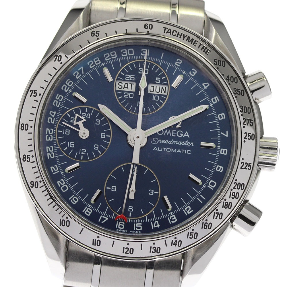 オメガ OMEGA 3523.80 スピードマスター トリプルカレンダー クロノグラフ 自動巻き メンズ _800455【中古】 139,650円