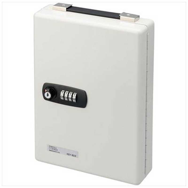 ナカバヤシ　ダイヤル式キーボックス キー30個収容　NKB-D03
